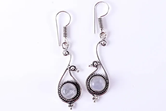 Online Moonstone Earring Online Moonstone Earring