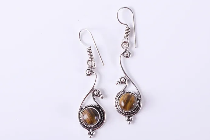 Online Tiger Eye Earring Online Tiger Eye Earring