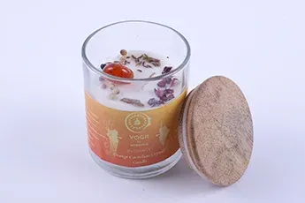 Certifed Orange Carnelian Candle Certifed Orange Carnelian Candle