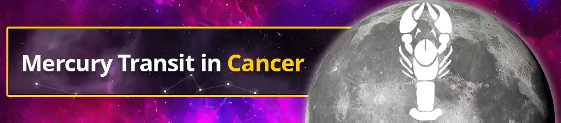 Planet Mercury Transit in Cancer