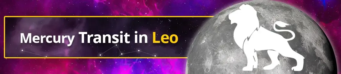Planet Mercury Transit in Leo