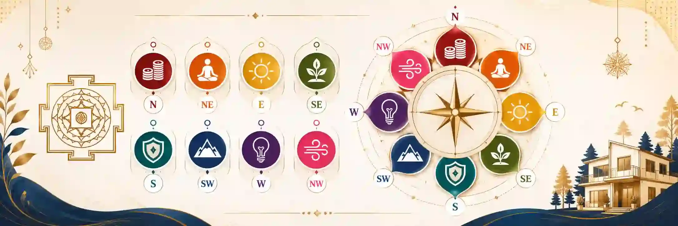 Direction in Vastu Shastra