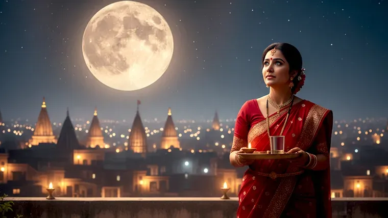 Karwa Chauth (Chand) Moon Time - 2025 null
