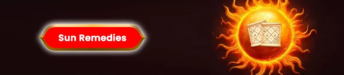 planet sun remedies